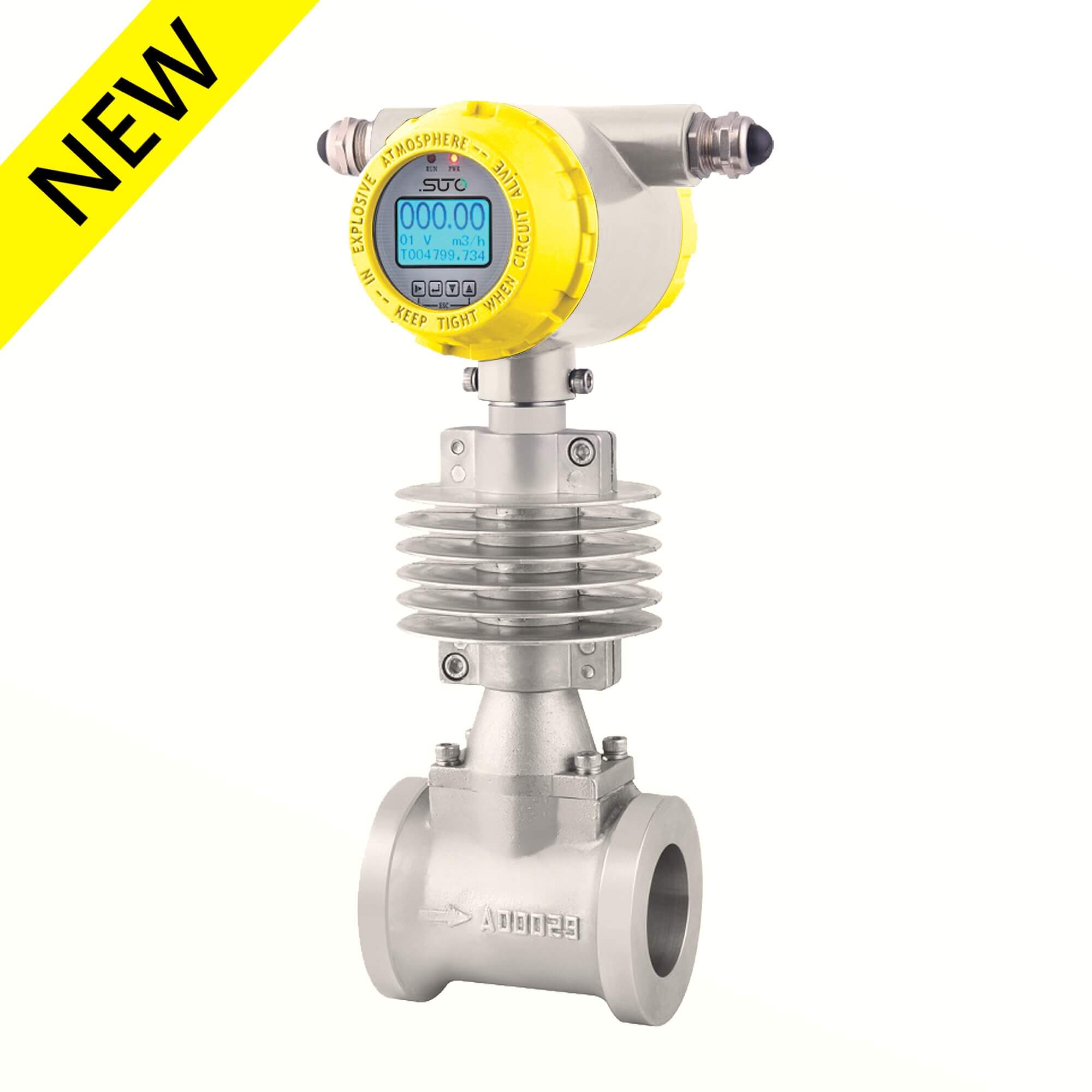 Nuevo medidor de caudal VORTEX para vapor de SUTO