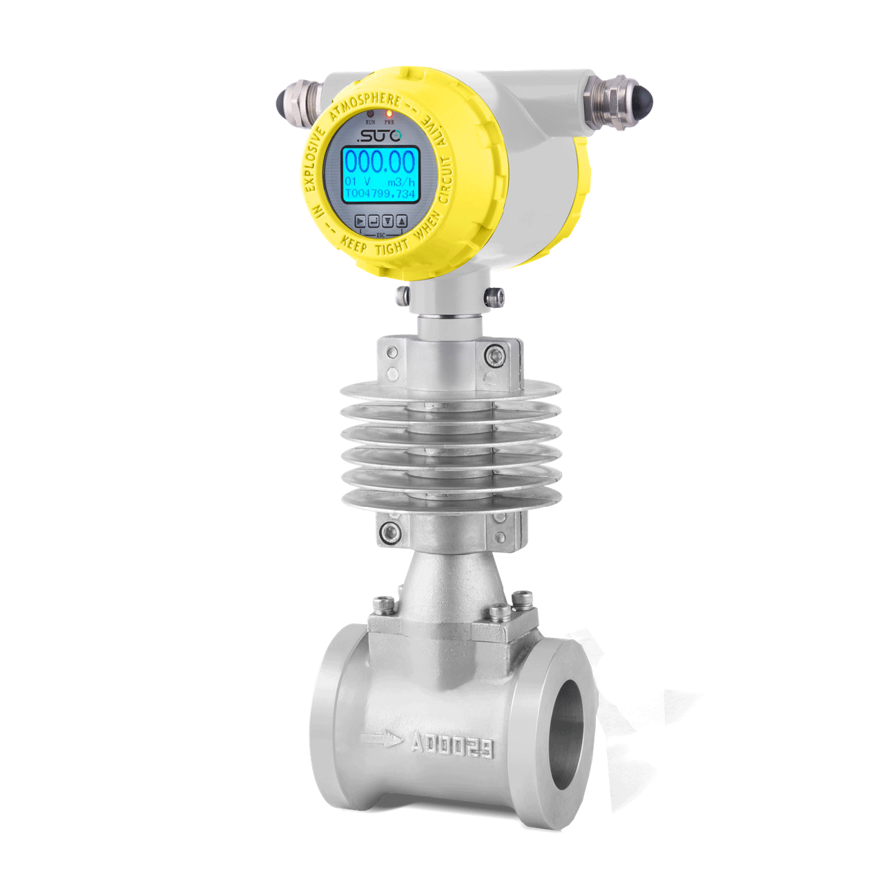 Caudalímetro Vortex Vapor Saturado de SUTO