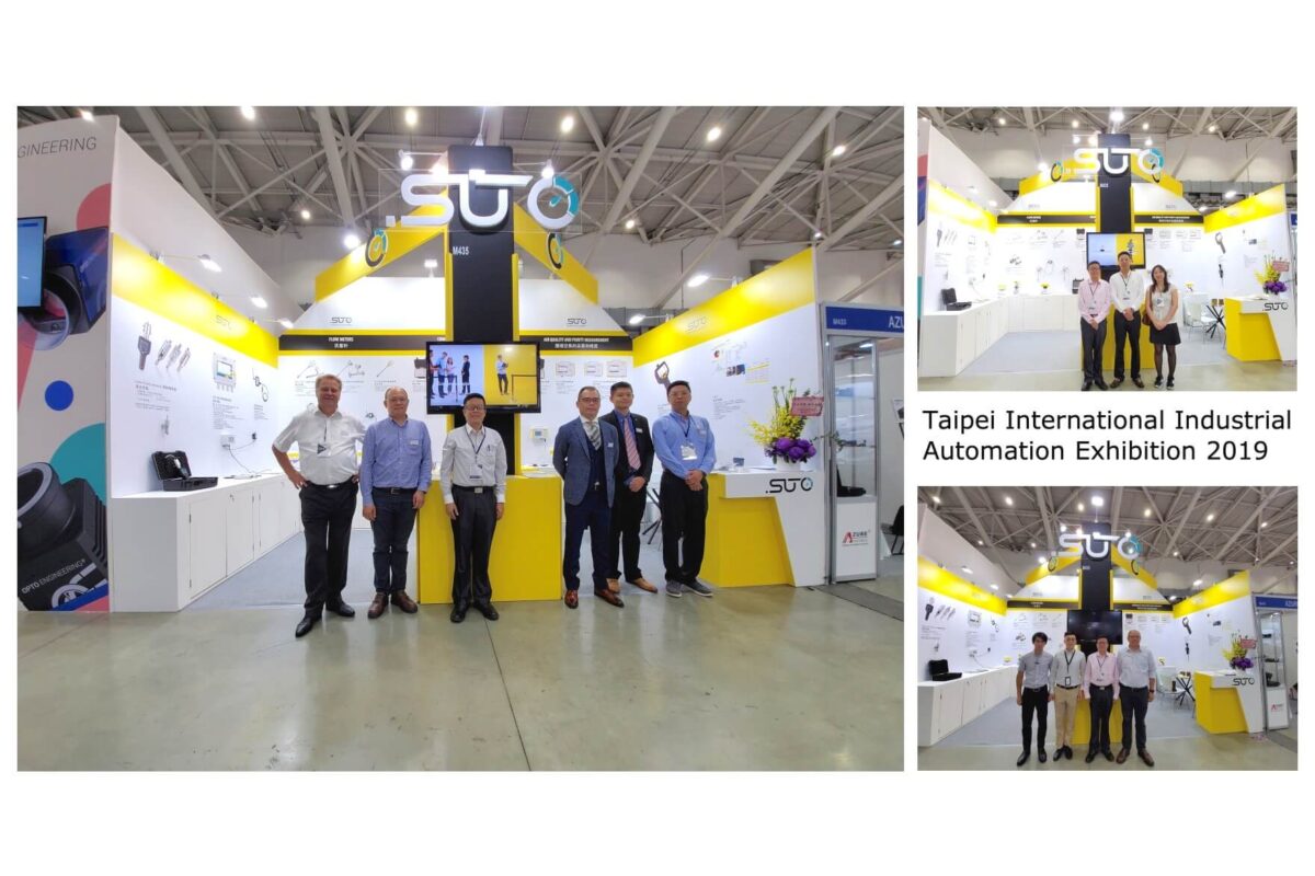 Equipo de SUTO Ibérica en una exposición en Taiwán